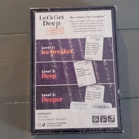 What Do You Meme? Let's Get Deep: After Dark Expansion Pack – Designed - Picture 11 of 12